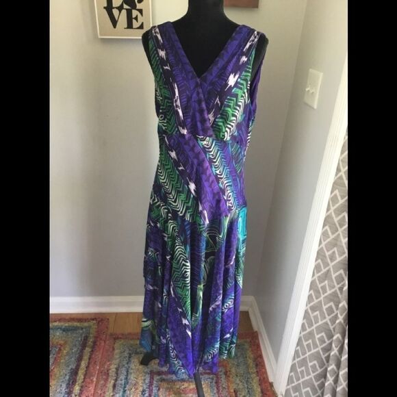 Chris Mc Laughlin Dress - plus size Sz 16 - Picture 1 of 4